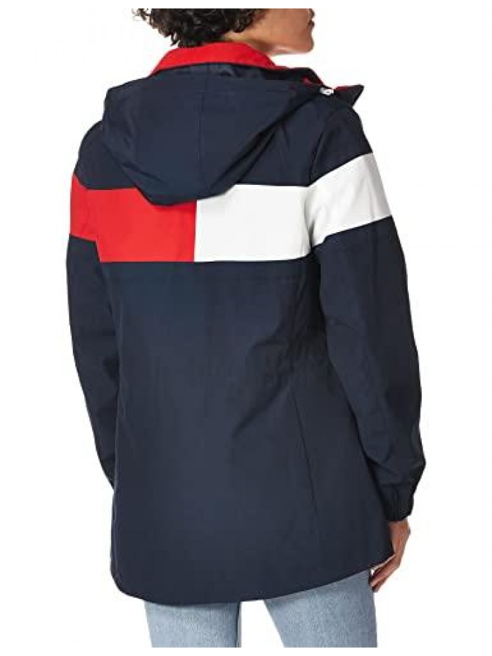 Hilfiger Women's Packable Jacket with Hood 