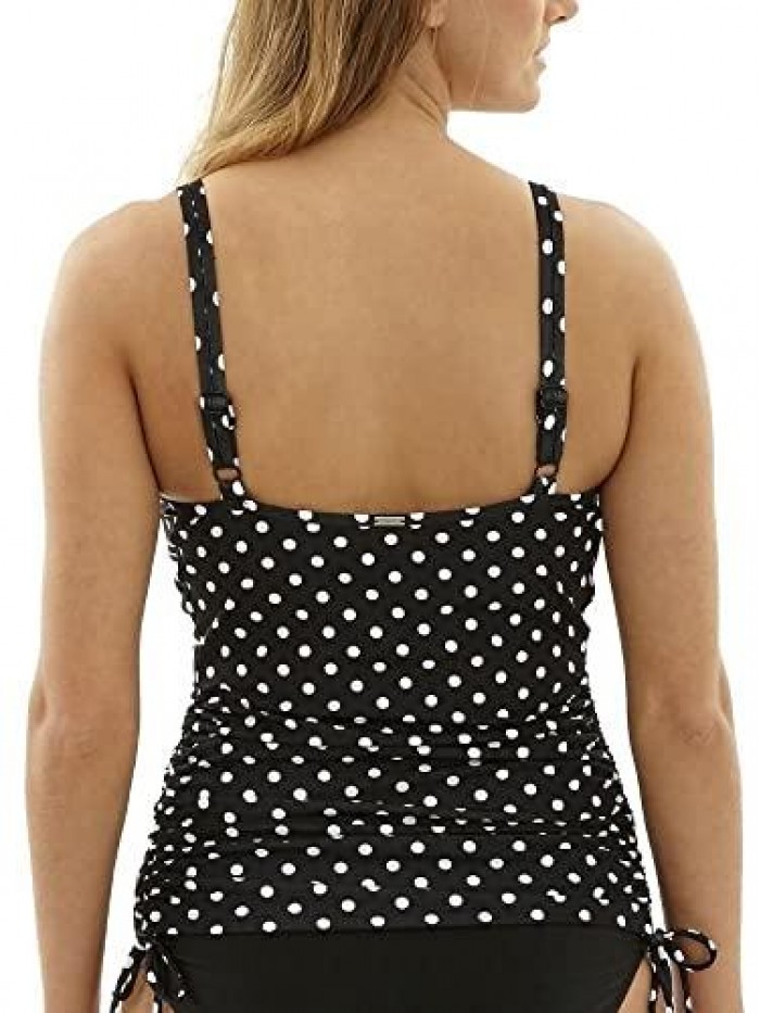 Swim Women's Anya Spot Bra-Sized Balconnet Tankini 