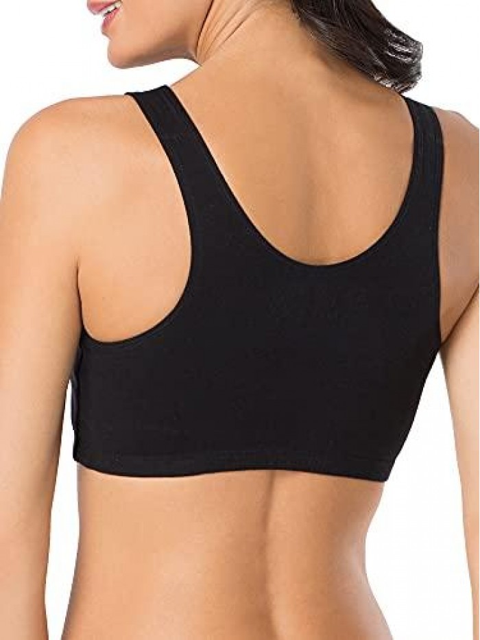 of the Loom Women's Built Up Tank Style Sports Bra 