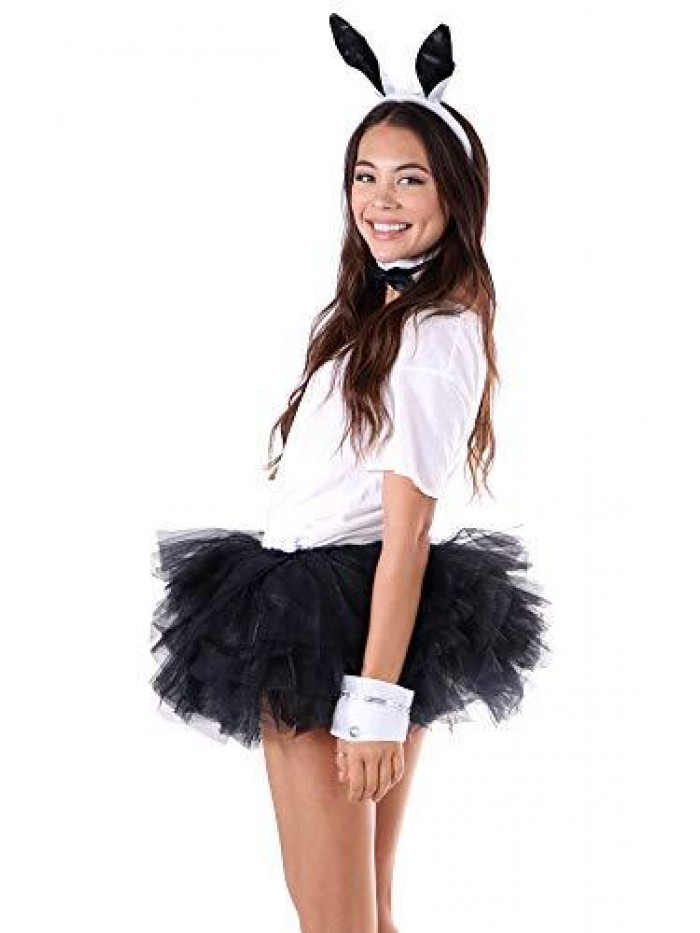 Women's Classic 5 Layered Tulle Tutu Skirt 