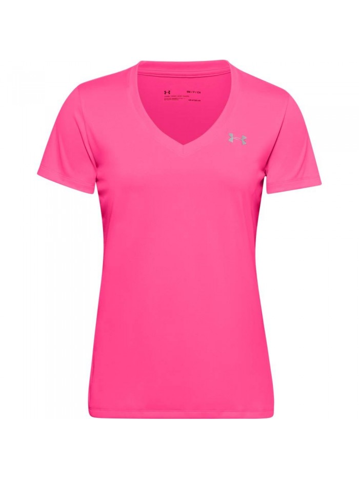 Armour Women's Tech Short Sleeve V-Neck - Solid 