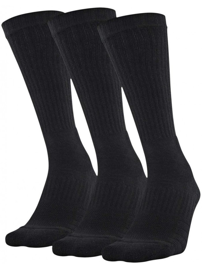 Armour Adult Cotton Crew Socks, Multipairs 