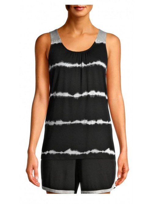 Treasure Black Shoot Tie Dye Stripe Women's Stripe...