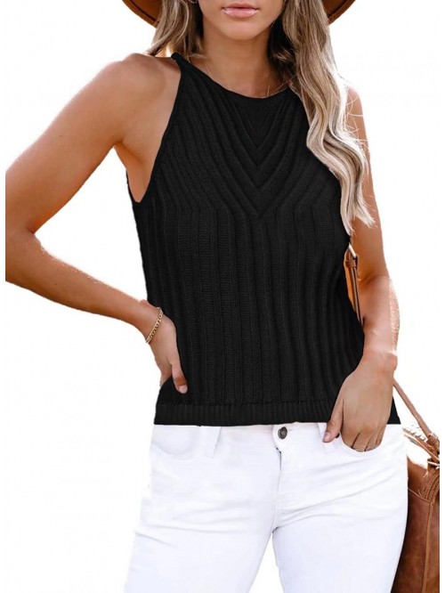 Womens Fashion Casual Tanks Summer Sexy V Neck Sle...