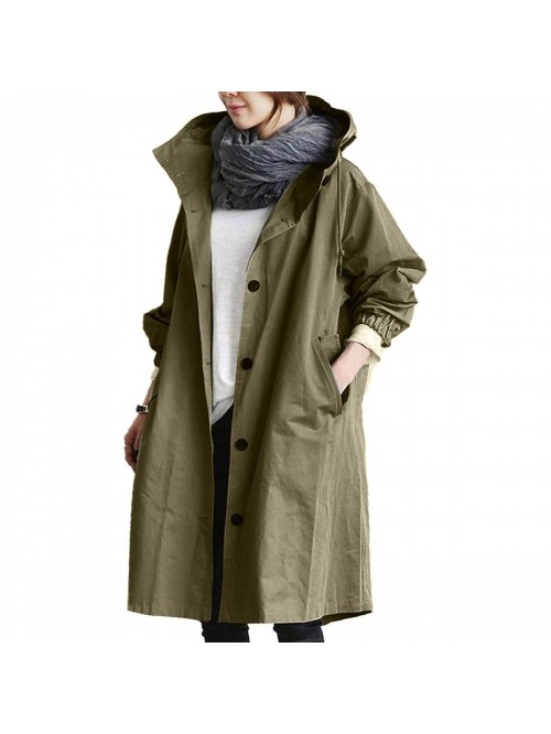 Winter Long Cardigan Coats Elegant Comfortable Win...