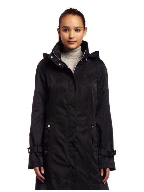 Klein Women's Long Packable Anorak Jacket 