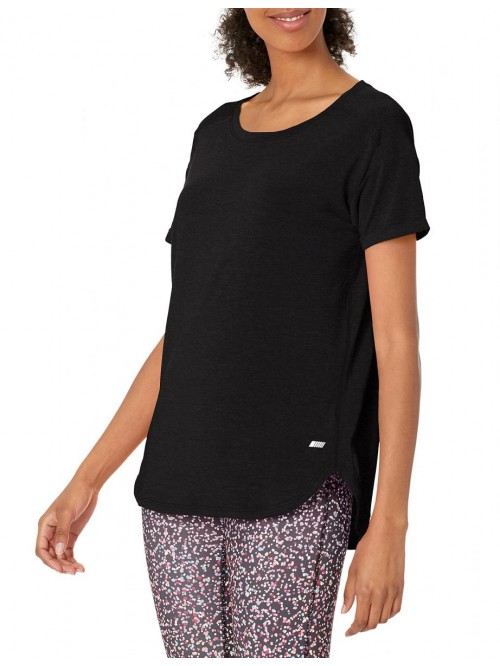 Women's Studio Relaxed-Fit Lightweight Crewneck T-...