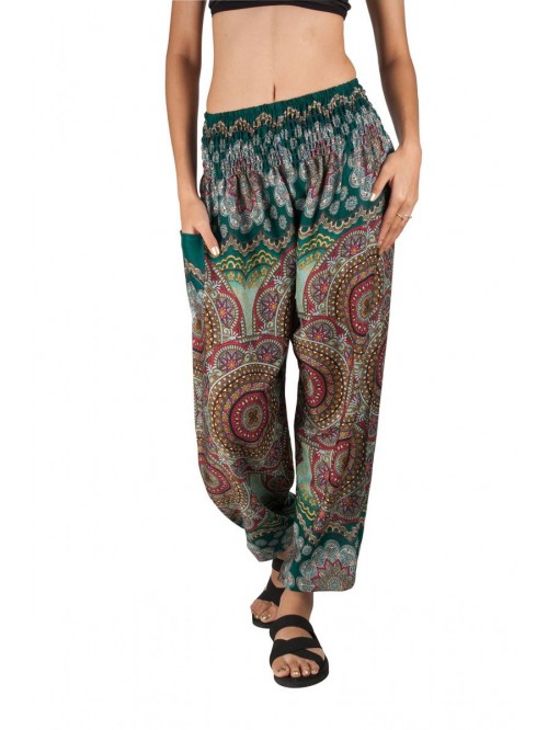 Joob Women's Flowy Boho Pants Harem Loose Yoga Pan...